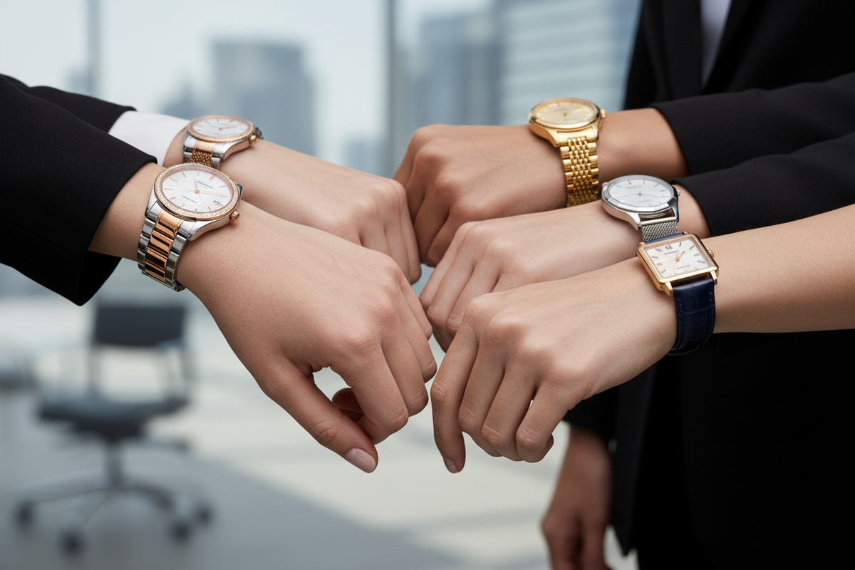Business Women – Wrist Detail