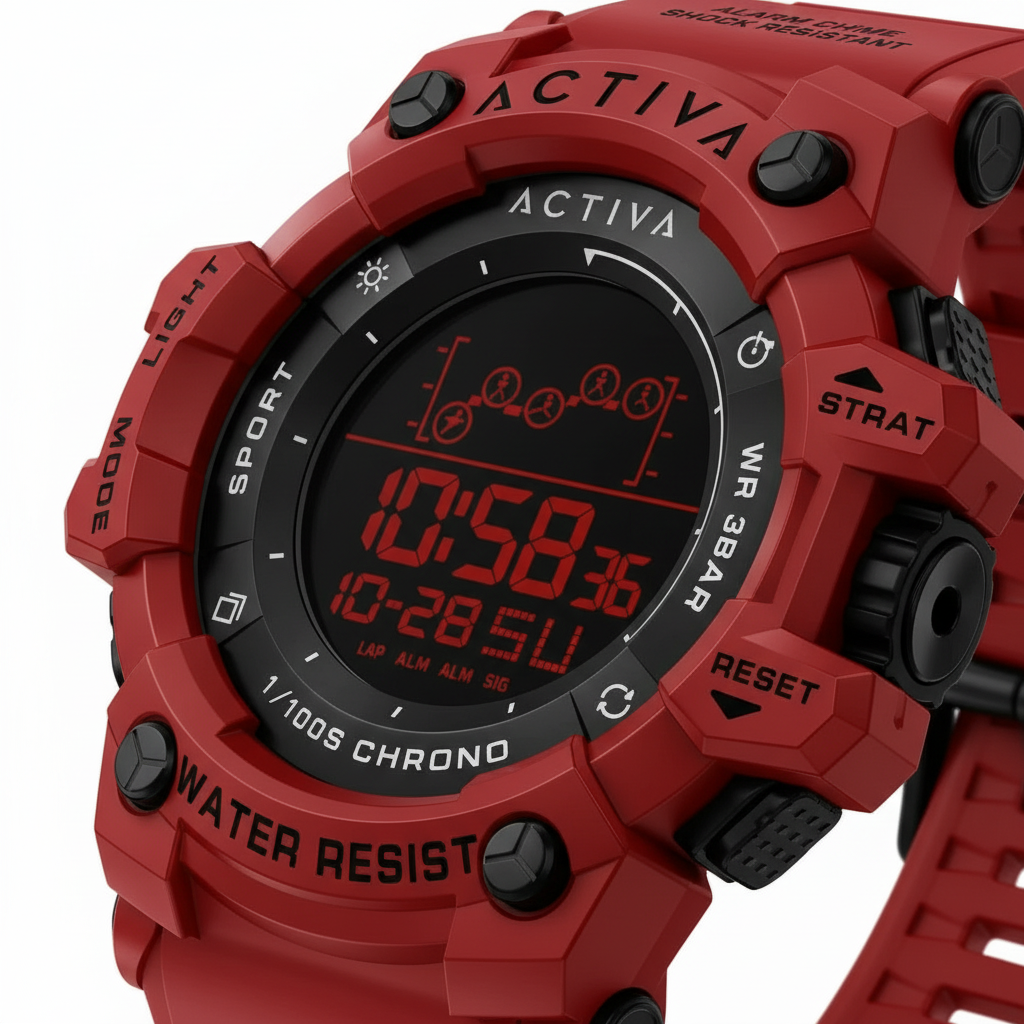 Activa Red Dial Macro