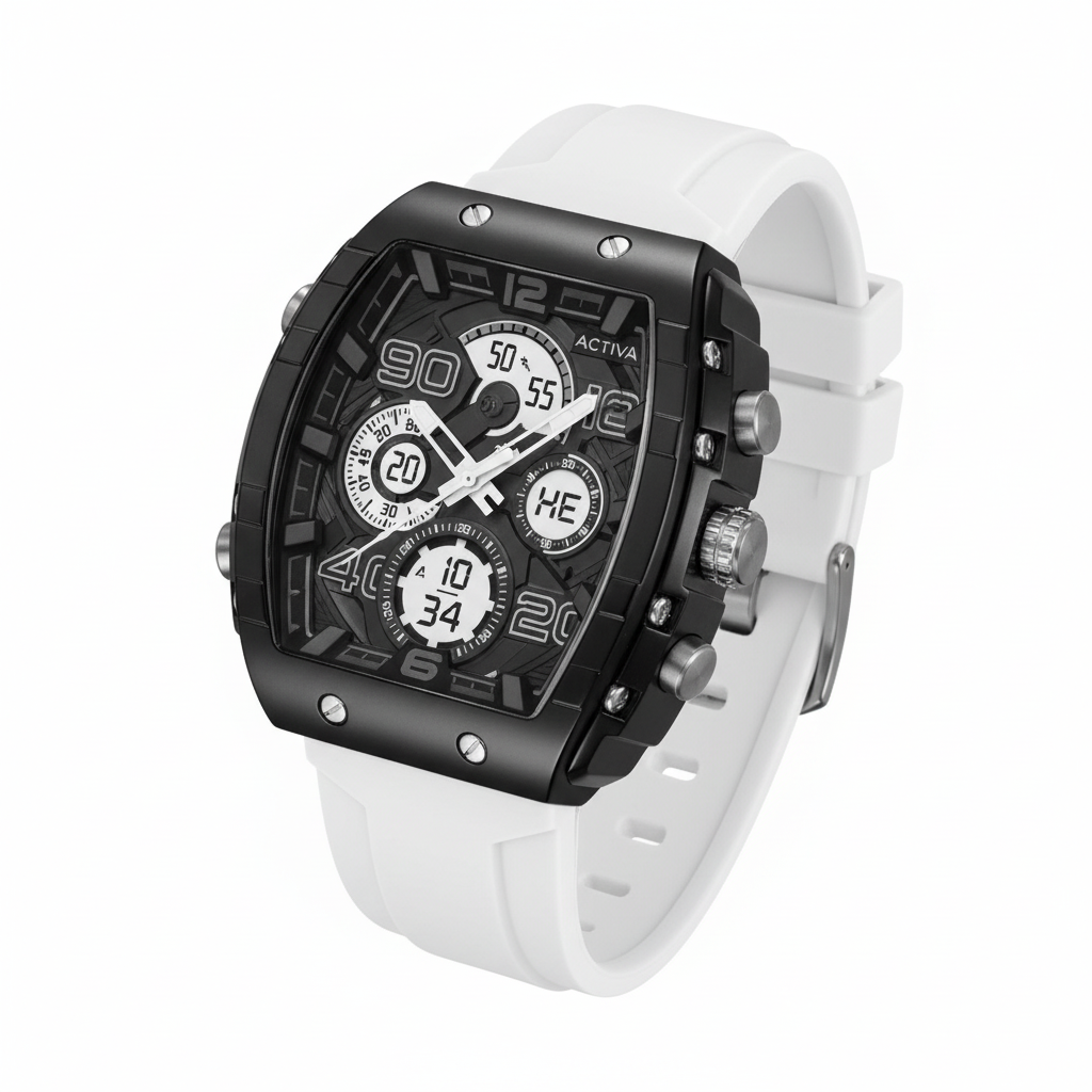 Black & White Watch – 3/4