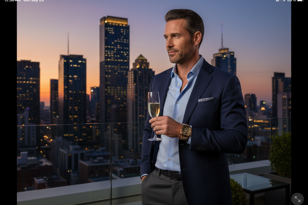 Champagne Watch – Rooftop Lifestyle