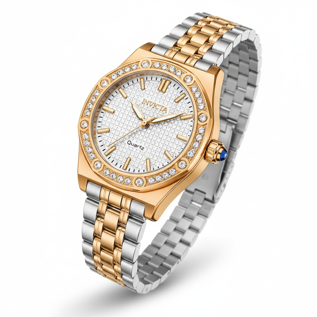 Crystal Watch – 3/4 Angle