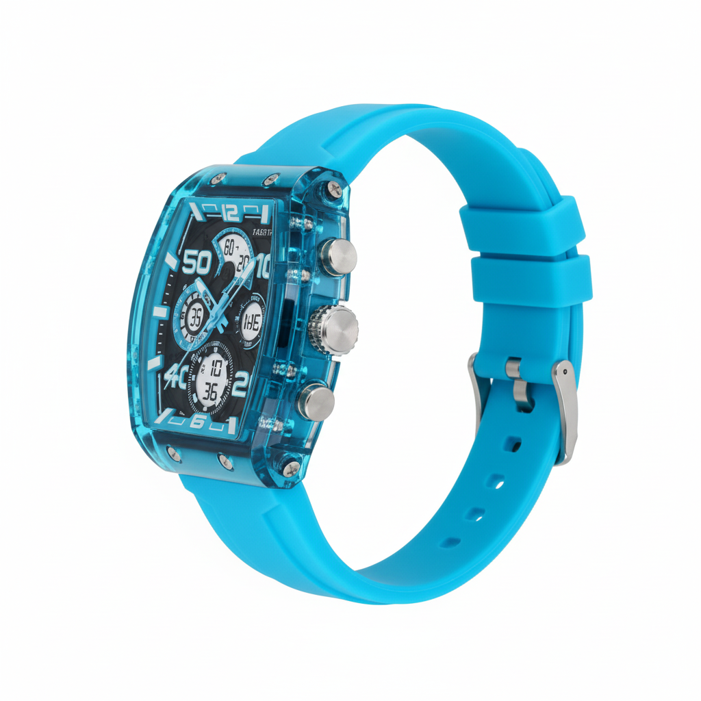 Cyan Watch – Side Profile
