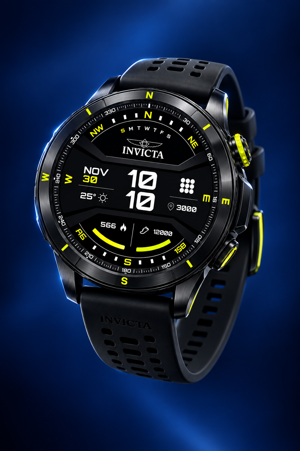 Invicta Pro Diver Smartwatch navy cinematic variation