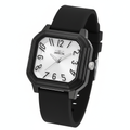 Invicta Octagonal Black Silver Studio Shot