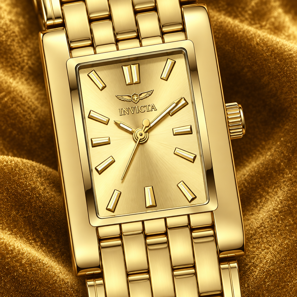 Macro dial gold velvet
