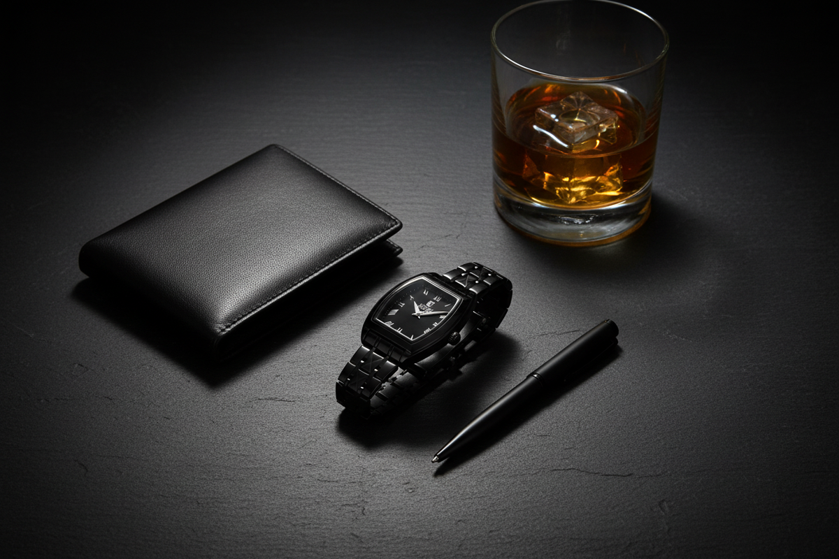 Noir Tonneau – Dark Flat Lay