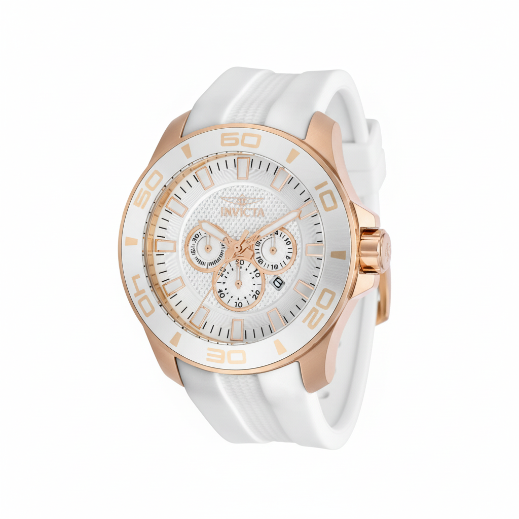 Rose Gold Chronograph – 3/4 Angle